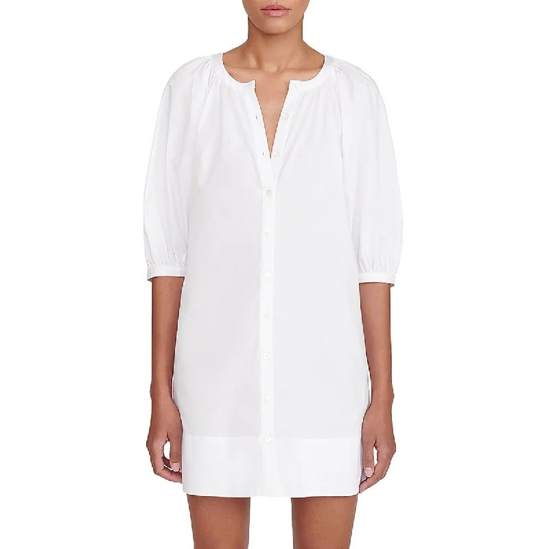 Lowest Price Womens Button Down Shirtdress