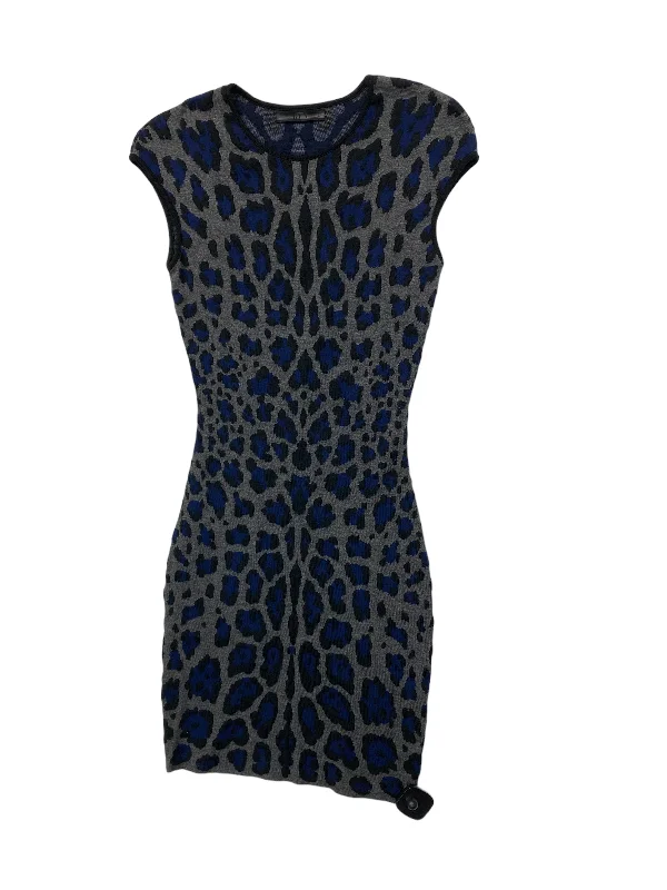 Price Drop Alert Black & Blue Dress Sweater RVN, Size Xs