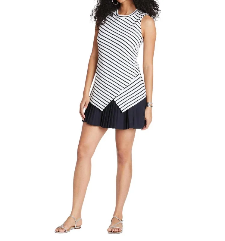 Price Reduction Regina Dress In Cream/black