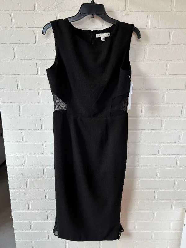 Stock Up and Save Black Dress Party Short Dress The Population, Size L