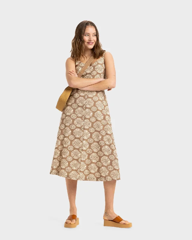 New Markdowns Womens Island Glow Midi Dress