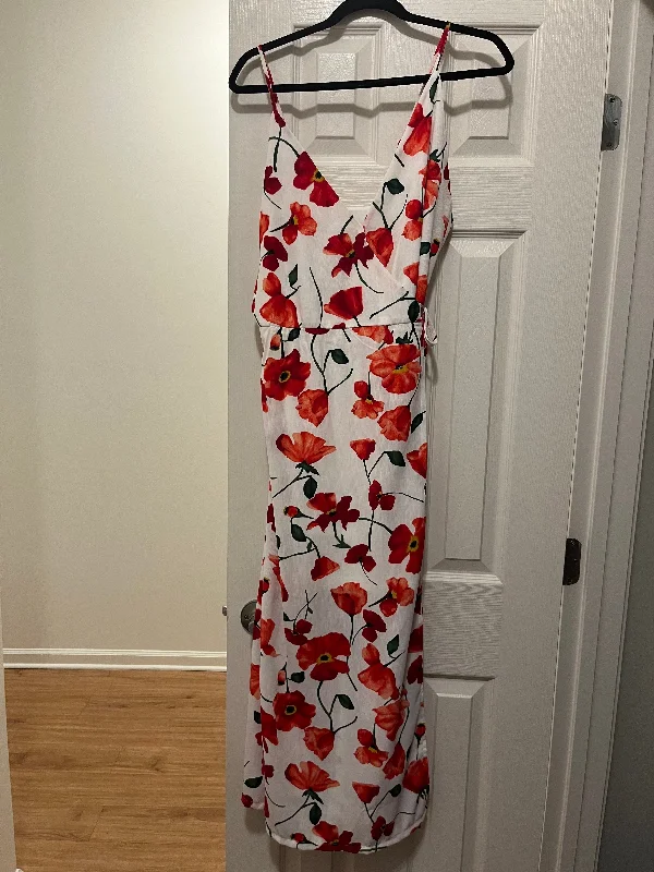 One-DAY Sale Floral Dress Casual Maxi GB, Size L