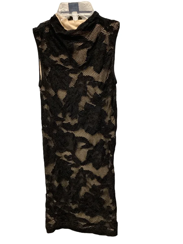 Big Discounts Black Dress Party Short Bebe, Size S