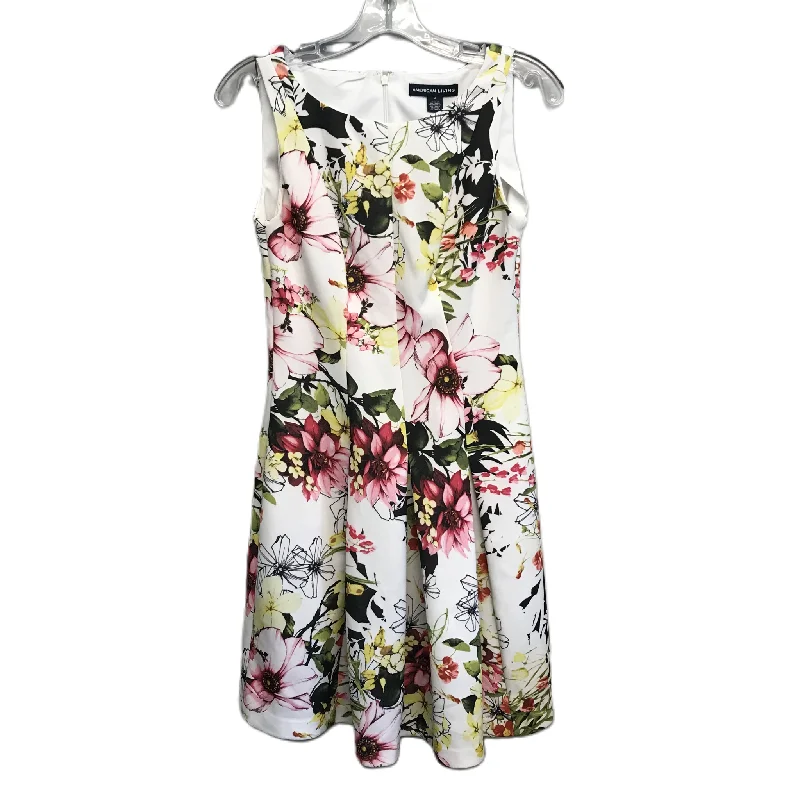 Blowout Deals Floral Print Dress Party Short By American Living, Size: S