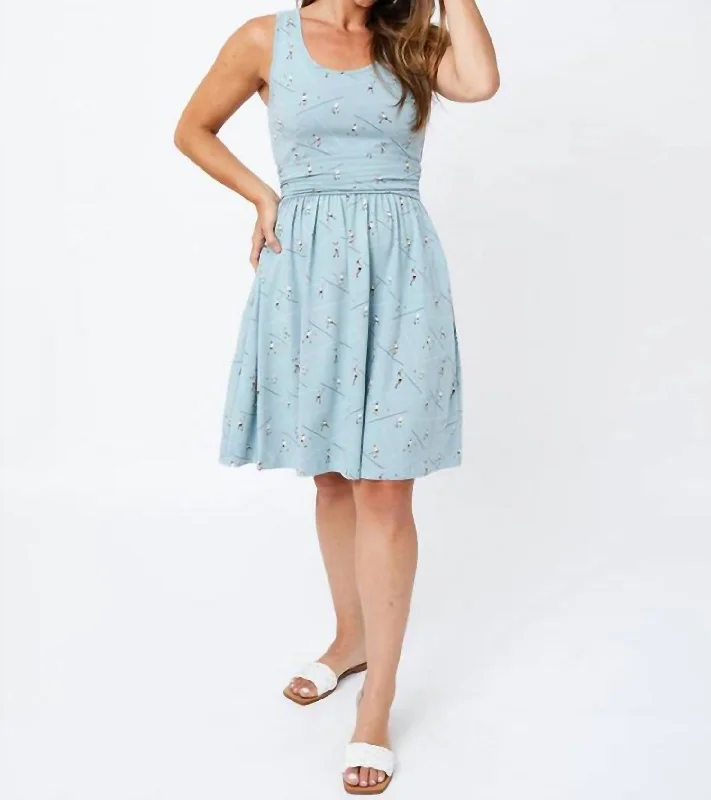 Big Discounts Asheville Dress In Badminton Slate