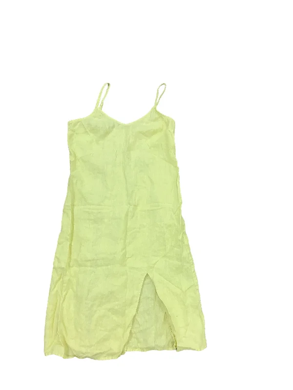 Savings Alert Yellow Dress Casual Midi Rachel Zoe, Size 10