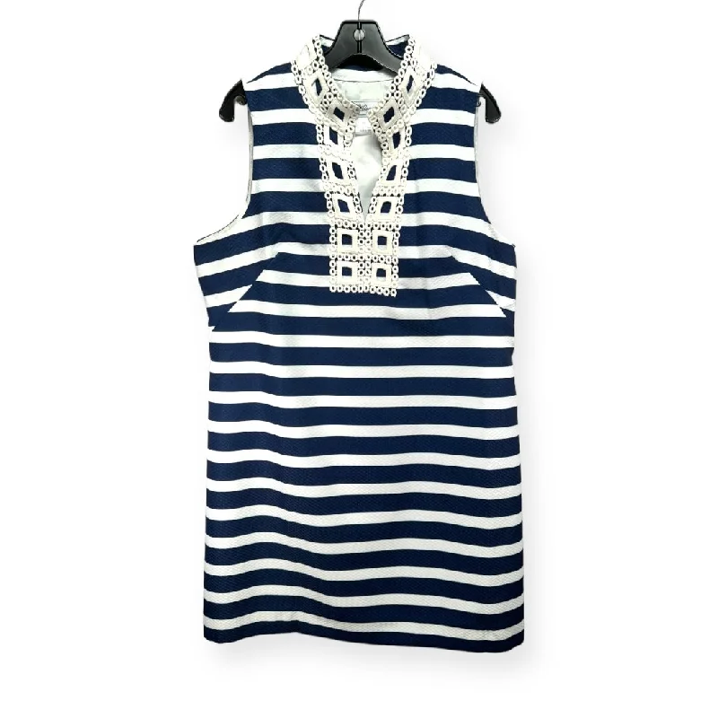 Buy Now Striped Pattern Dress Casual Short J Howard, Size 18