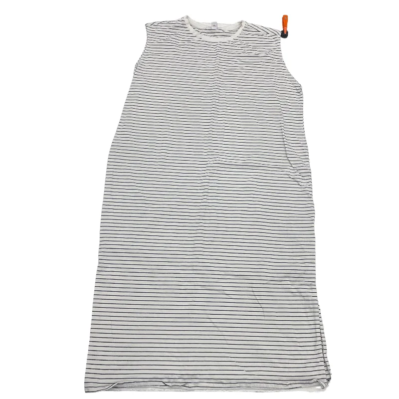 Special Savings BLUE & WHITE OLD NAVY DRESS CASUAL MAXI, Size XXL