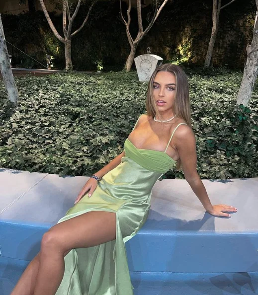 Don't Wait Sage Green Spaghetti Straps Simple Party Dress, DP2174