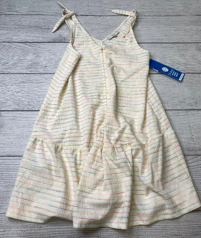 Price Blitz Striped Dress Casual Short Loft, Size S