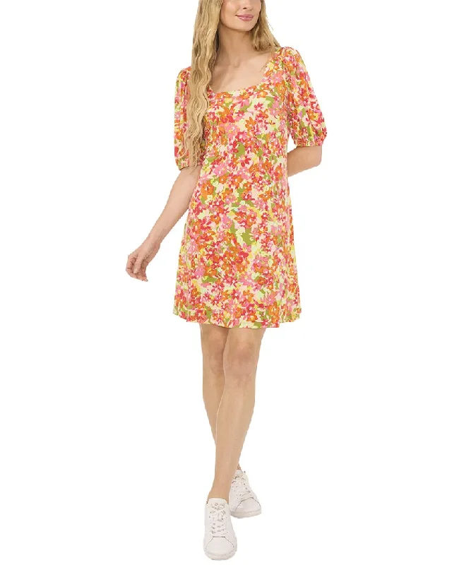 Price Meltdown Cece Square Neck Puff Sleeve Dress