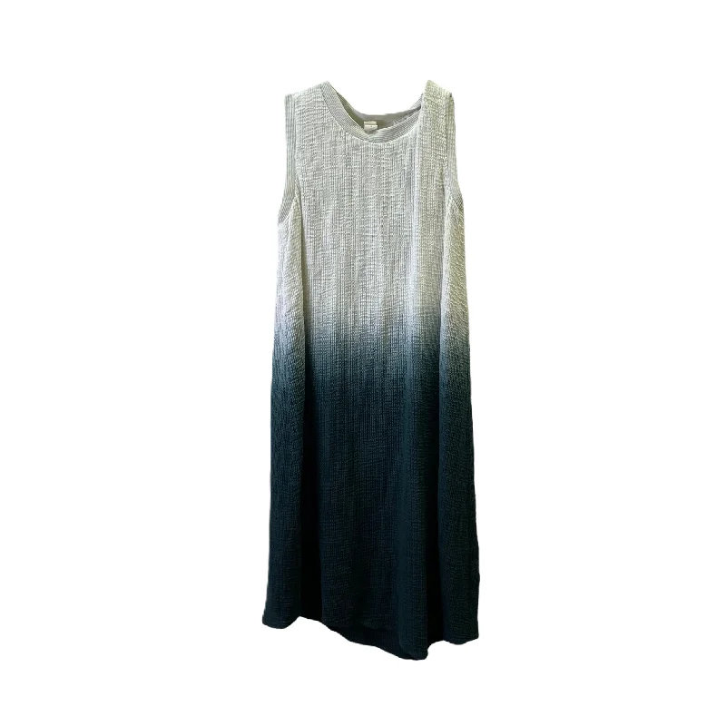 Markdowns White Dress Casual Midi By Rococo, Size: M