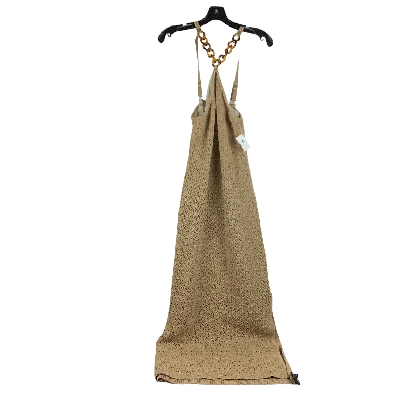 Discount Deals Tan Dress Casual Maxi Boston Proper, Size M