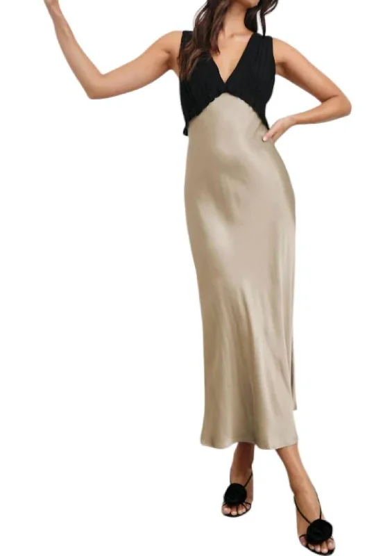 Bargain Prices Gilda Dress In Champagne