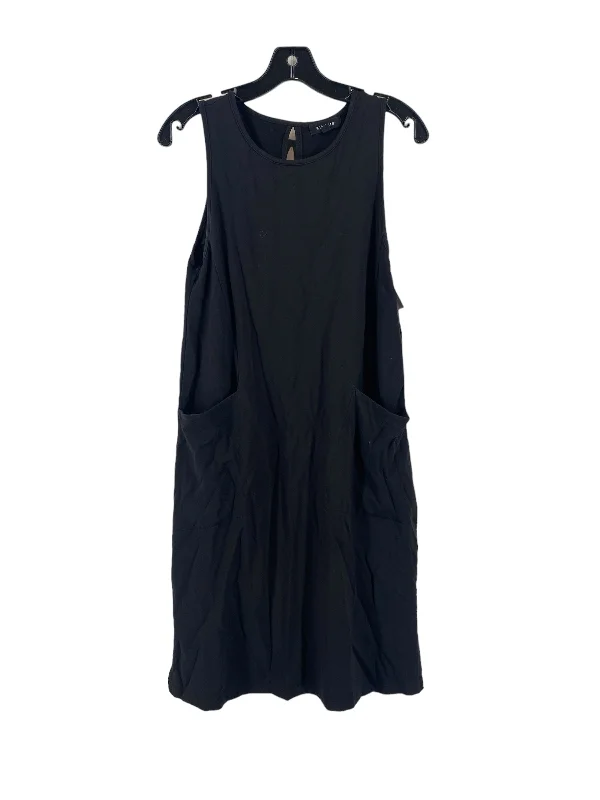 Get It Before It’s Gone Black Dress Casual Midi Clothes Mentor, Size Xs
