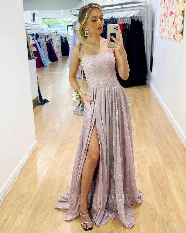 Stock Up and Save Zahara Glitter Gown - Pearl