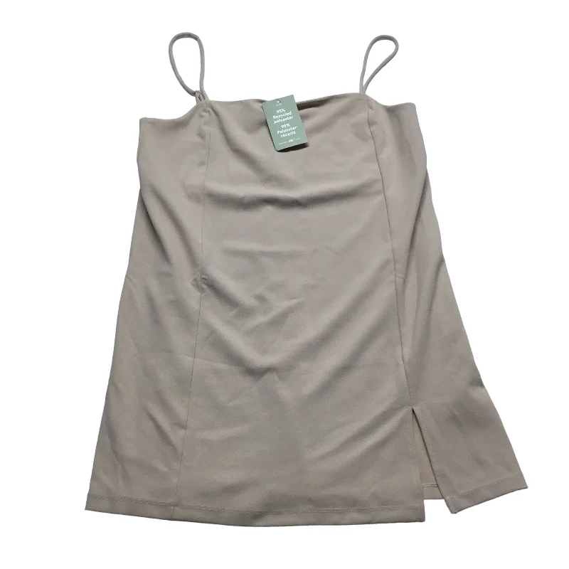 Bargain Prices Tan Dress Casual Short H&m, Size M