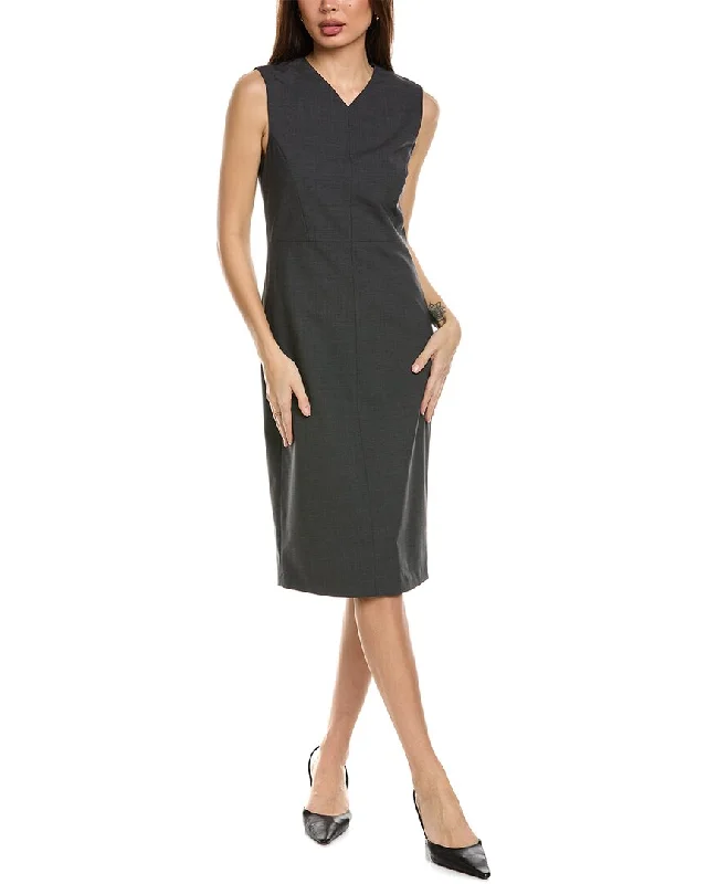 Savings Bonanza Theory Wool-Blend Miyani Dress