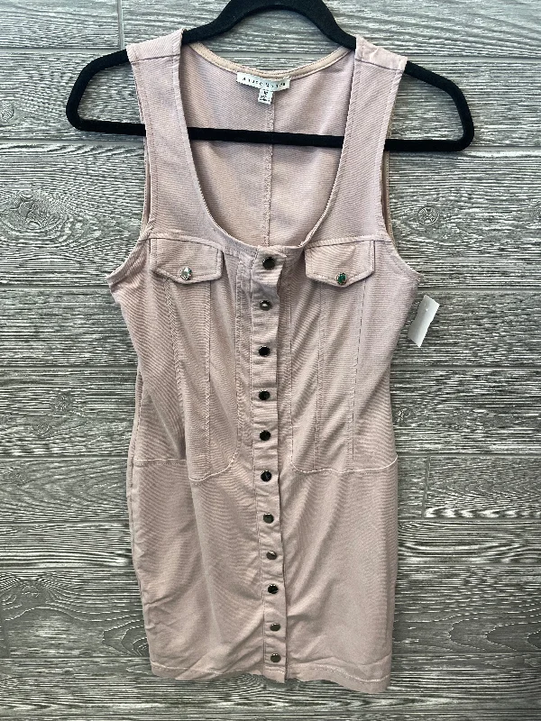 Savings Galore Pink Dress Casual Midi Haute Monde, Size M