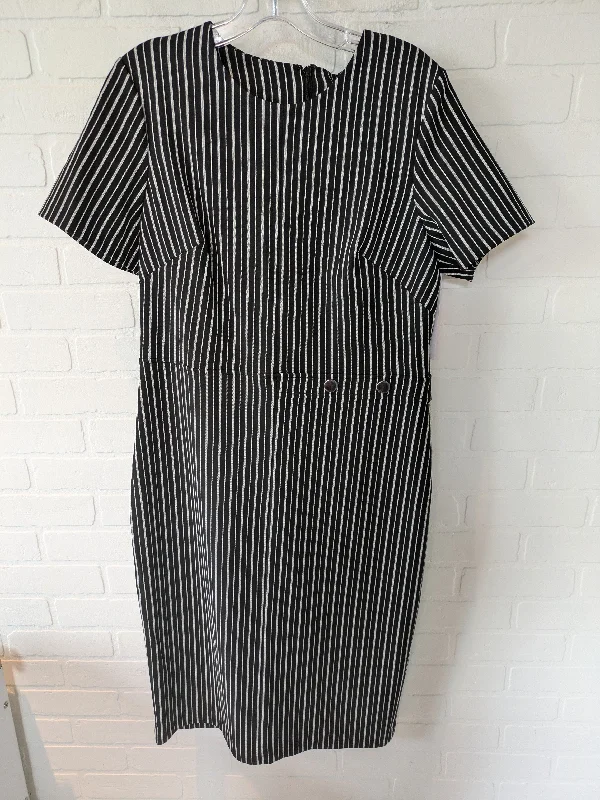 Season Finale Sale Black Dress Work Banana Republic, Size L