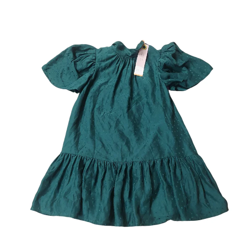 Unbeatable Prices Green Dress Casual Short Cma, Size Xs