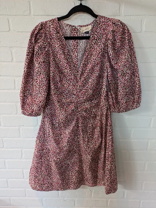 Seasonal Clearance Pink Dress Casual Midi Universal Thread, Size M