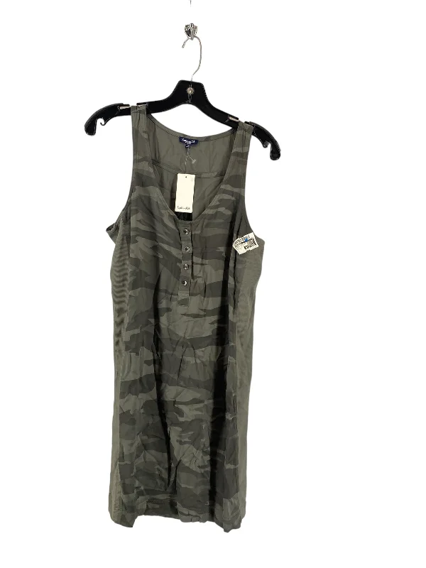 Price Drop Camouflage Print Dress Casual Short Splendid, Size Xs