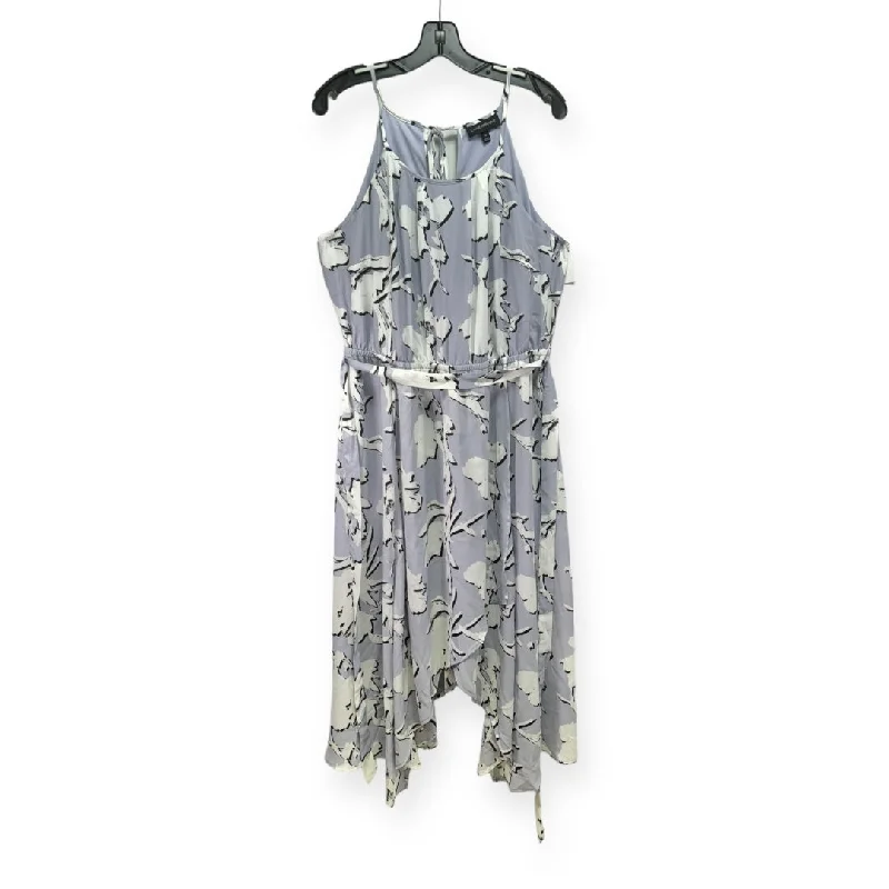 Crazy Deals Purple Dress Casual Maxi Lane Bryant, Size 18