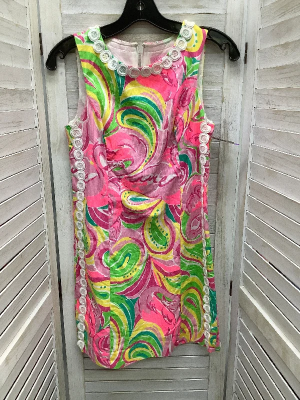 New Deals Multi-colored Dress Casual Short Lilly Pulitzer, Size 2