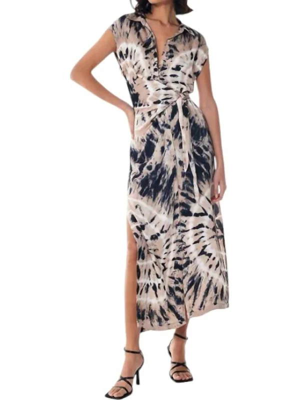 Buy Now Tarina Dress In Sandstone