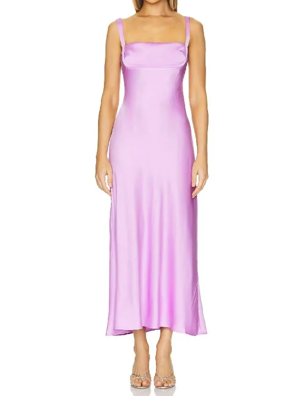 Huge Discounts Stacie Dress In Lilac
