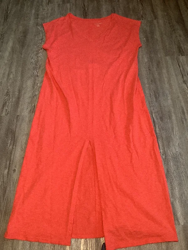Holiday Sale Coral Dress Casual Maxi Universal Thread, Size Xl