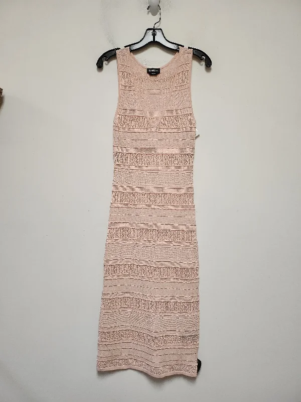Best Bargains Pink Dress Casual Midi Bebe, Size S