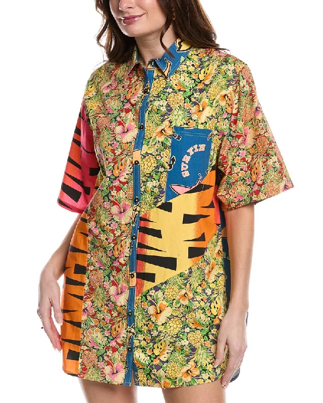 Bonus Savings RE/DONE Oversized Shirtdress