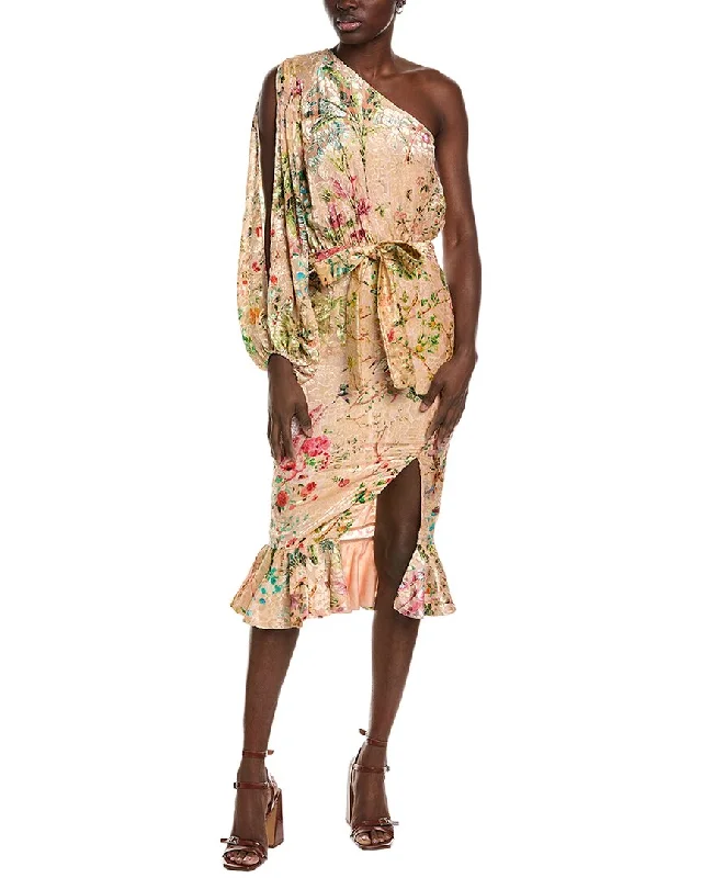 Deep Discounts Hemant & Nandita Midi Dress