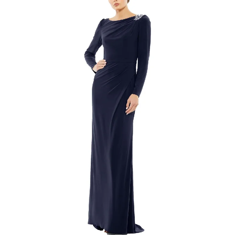 Hurry In Womens Rhinestone Formal Evening Dress
