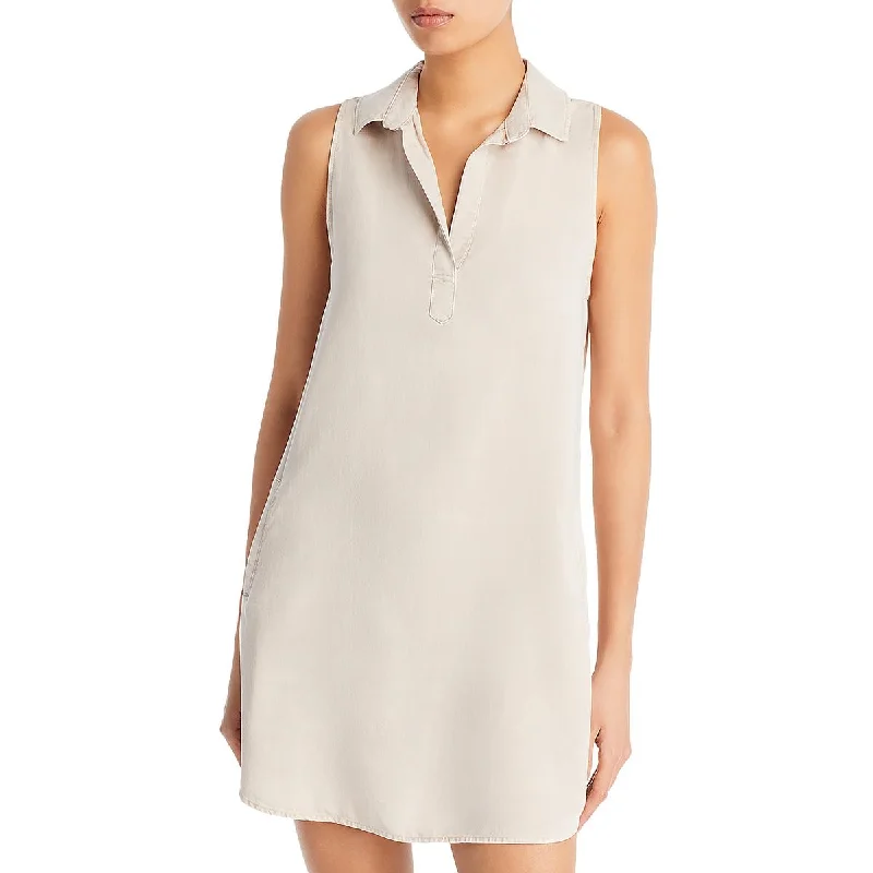 Limited Availability Womens Tencel A Line Mini Dress