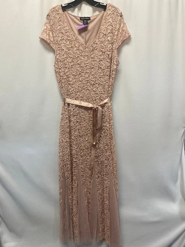 Price Drop Pink Dress Party Long Clothes Mentor, Size 2x