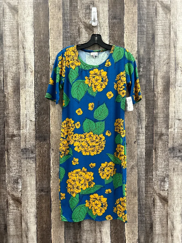 Overstock Multi-colored Dress Casual Short Lularoe, Size S