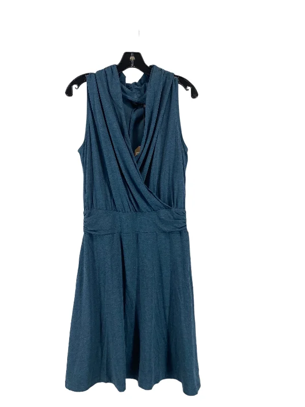 Exclusive Access Aqua Dress Casual Midi Prana, Size M
