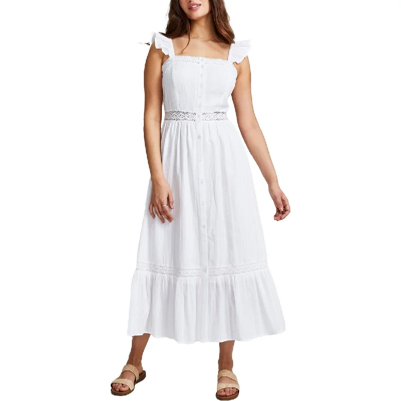 Special Savings Womens Crochet Maxi Maxi Dress