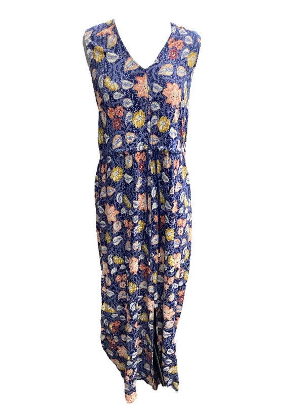Price Cut Floral Print Dress Casual Maxi Lucky Brand, Size L