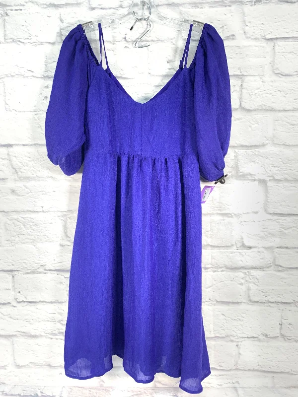Discount Deals Blue Dress Casual Short Moulinette Soeurs, Size Xs