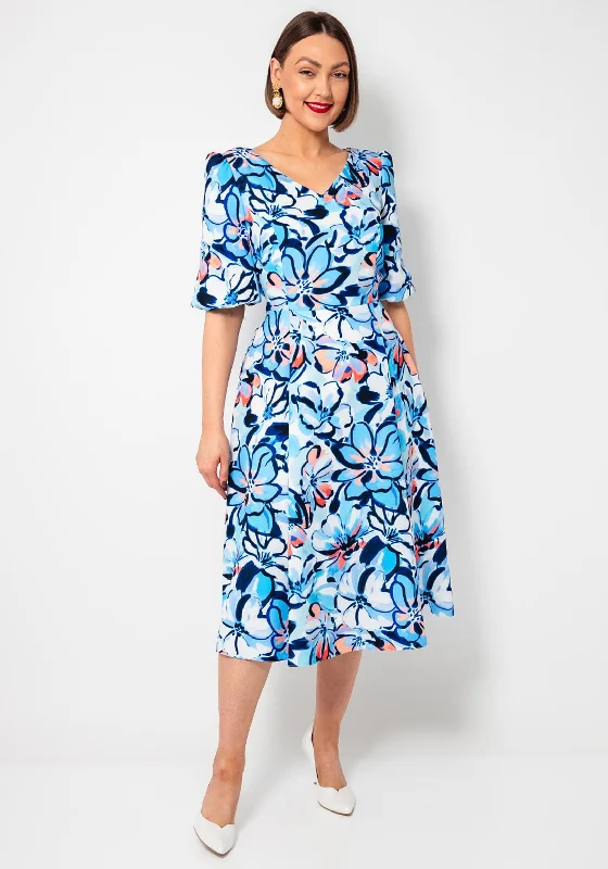 Final Markdown Coco Doll Modi Floral Print Dress, Blue