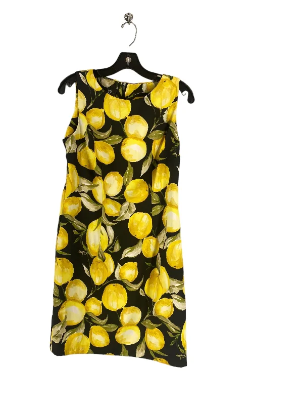 Discount Extravaganza Yellow Dress Casual Short Agb, Size 10