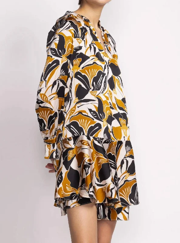 Exclusive Preview Mari Dress In Gold