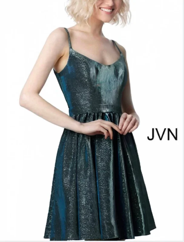 Lowest Price Align Sugar Glitter Mini Dress In Emerald