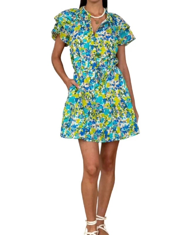 Mega Deal Tinsley Dress In Hidden Paradise