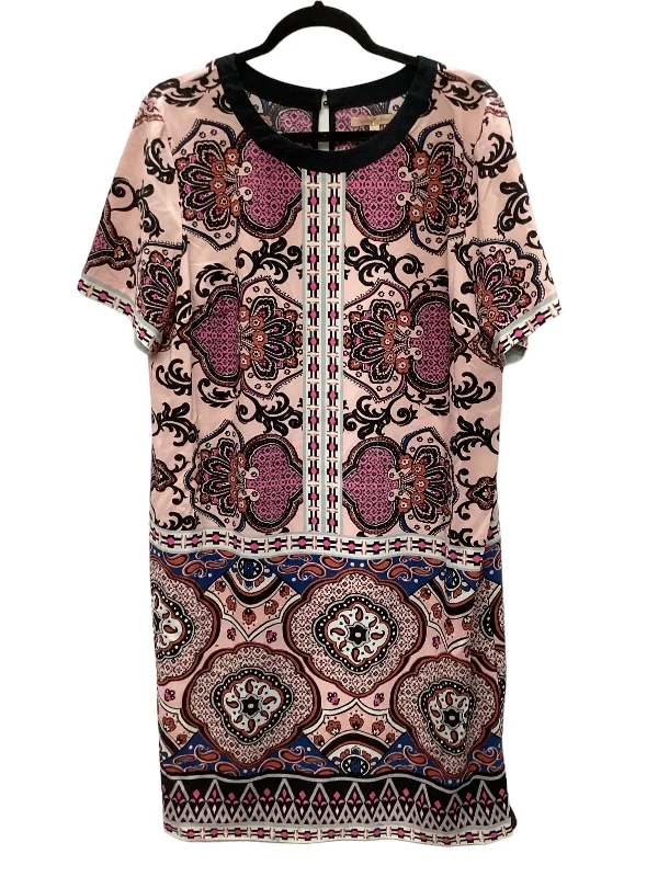 Super Bargain Pink Dress Casual Midi Gibson And Latimer, Size L
