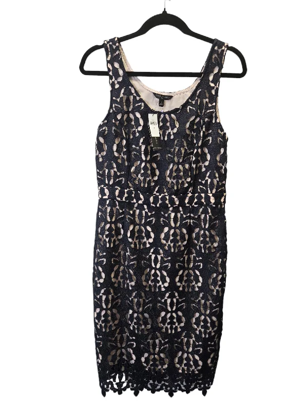 Special Price Navy Dress Party Midi Banana Republic, Size M